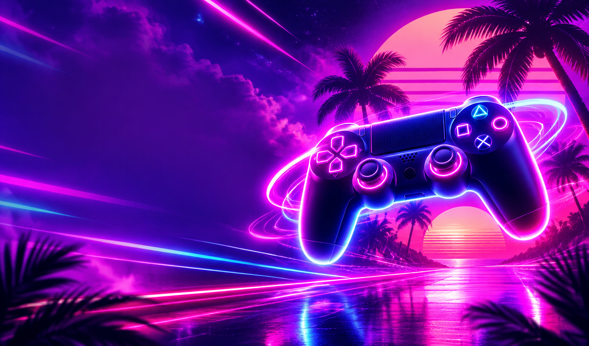 Neon gaming sale